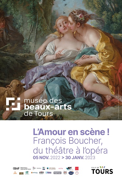 Exposition L'Amour en scène", Boucher - Musée des Beaux-Arts de Tours.