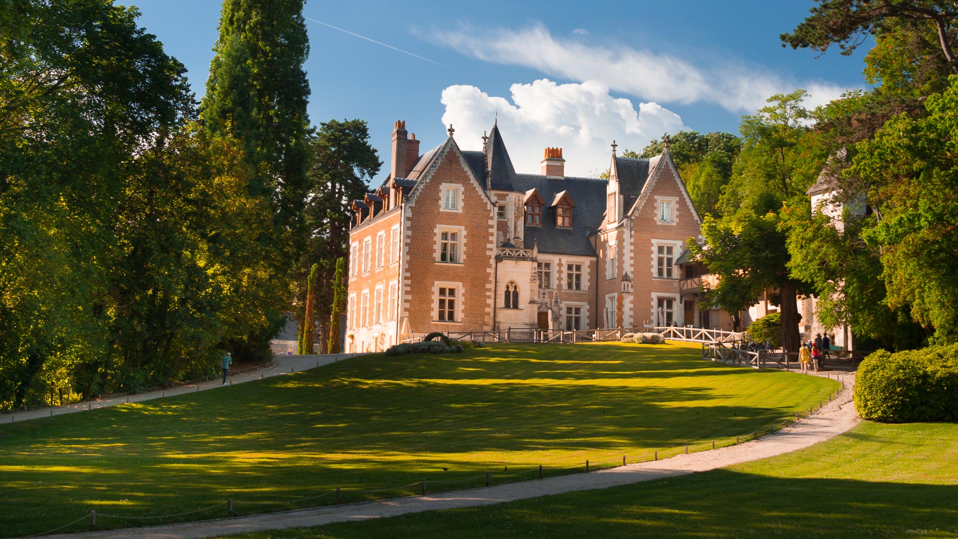 Château du Clos Lucé - parc Leonardo da Vinci / Les châteaux de la Loire à vélo