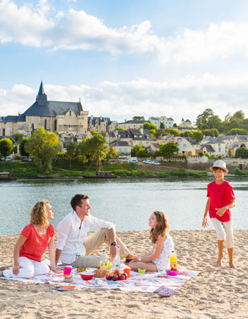 Candes-Saint-Martin, près du vignoble de Bourgueil.