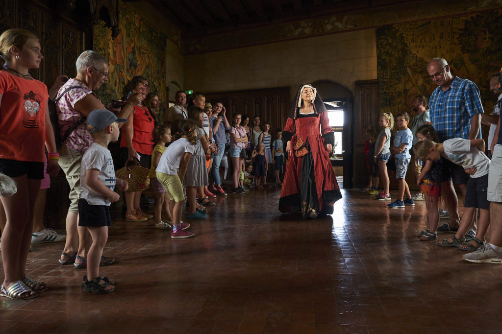 Une audience avec la Reine Anne au château de Langeais