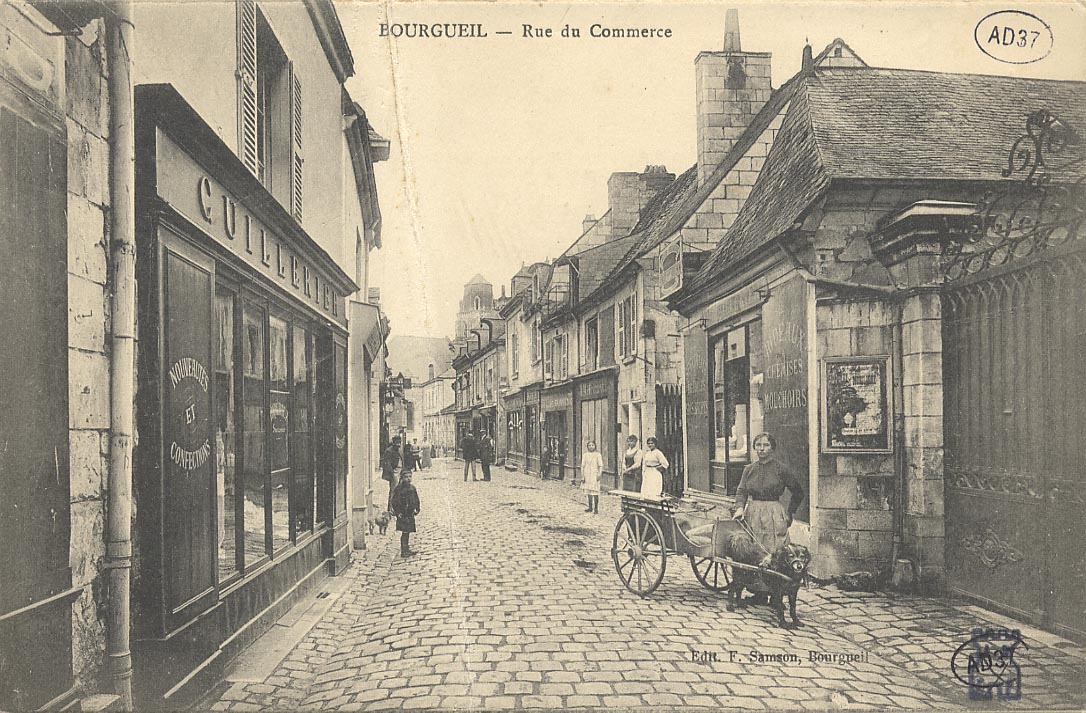 Cartes postales anciennes - Bourgueil