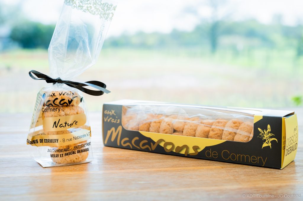 Les macarons de Cormery, vendus à la boulangerie Aux vrais Macarons de Cormery