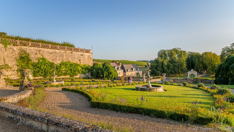 Jardins du château de Valmer. Escape game en indre et loire.