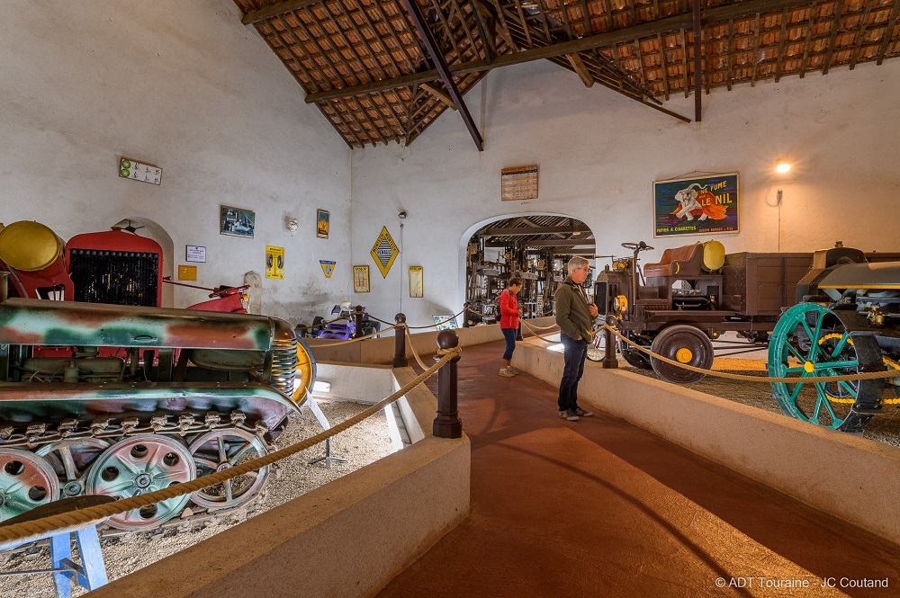 Nuit européenne des musées : visite du musée Maurice Dufresne, à Azay-le-Rideau. Indre et Loire, France.