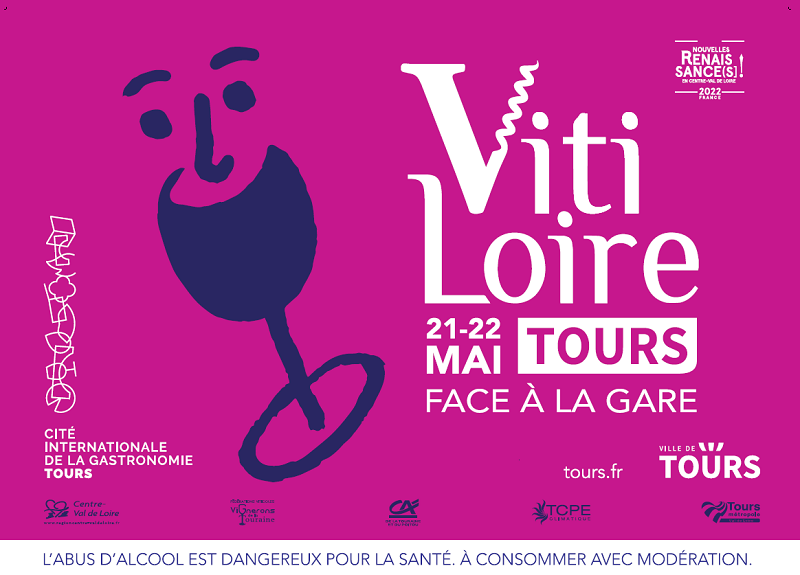Vitiloire, la grande fête des vins de Loire - 21 et 22 mai 2022 à Tours