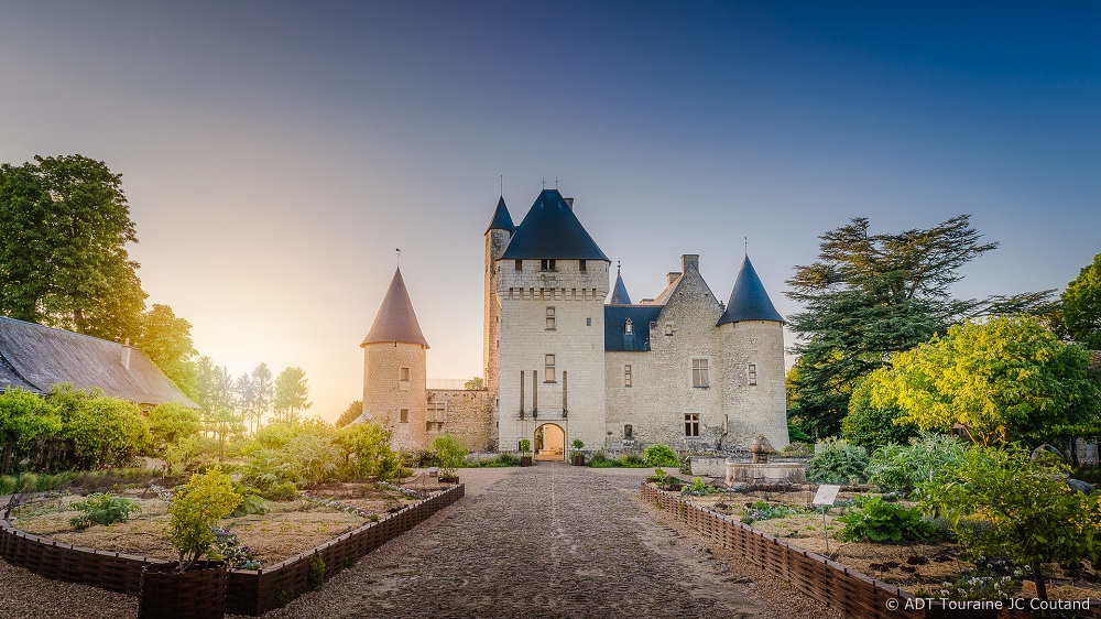 L'emblématique silhouette du château du Rivau
