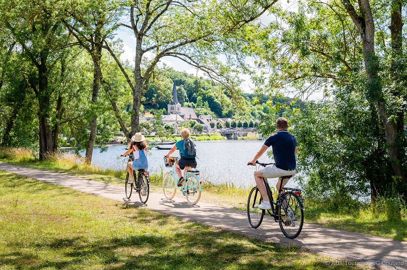 La Loire à Vélo à Savonnières
