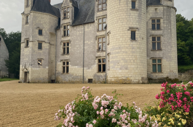 Château des Bréginolles – Anché, Val de Loire, France.