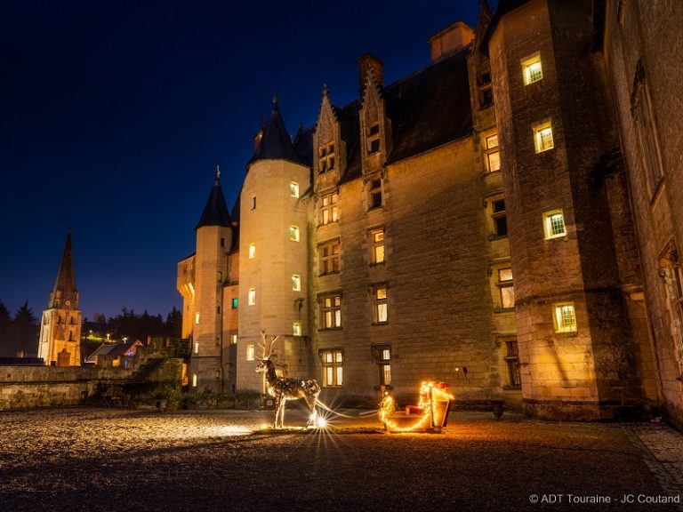 Noël au pays des châteaux – Château de Langeais, un écrin de lumières-5