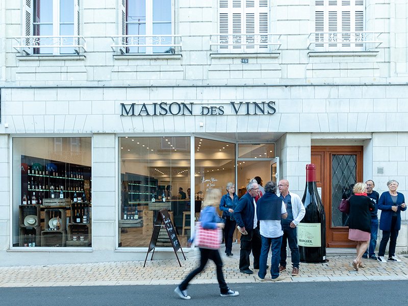 Maison des vins de Bourgueil, à Langeais.